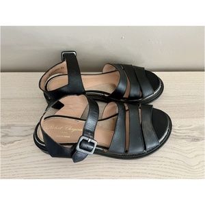 Robert Clergerie Strappy Leather Sandals Made in France